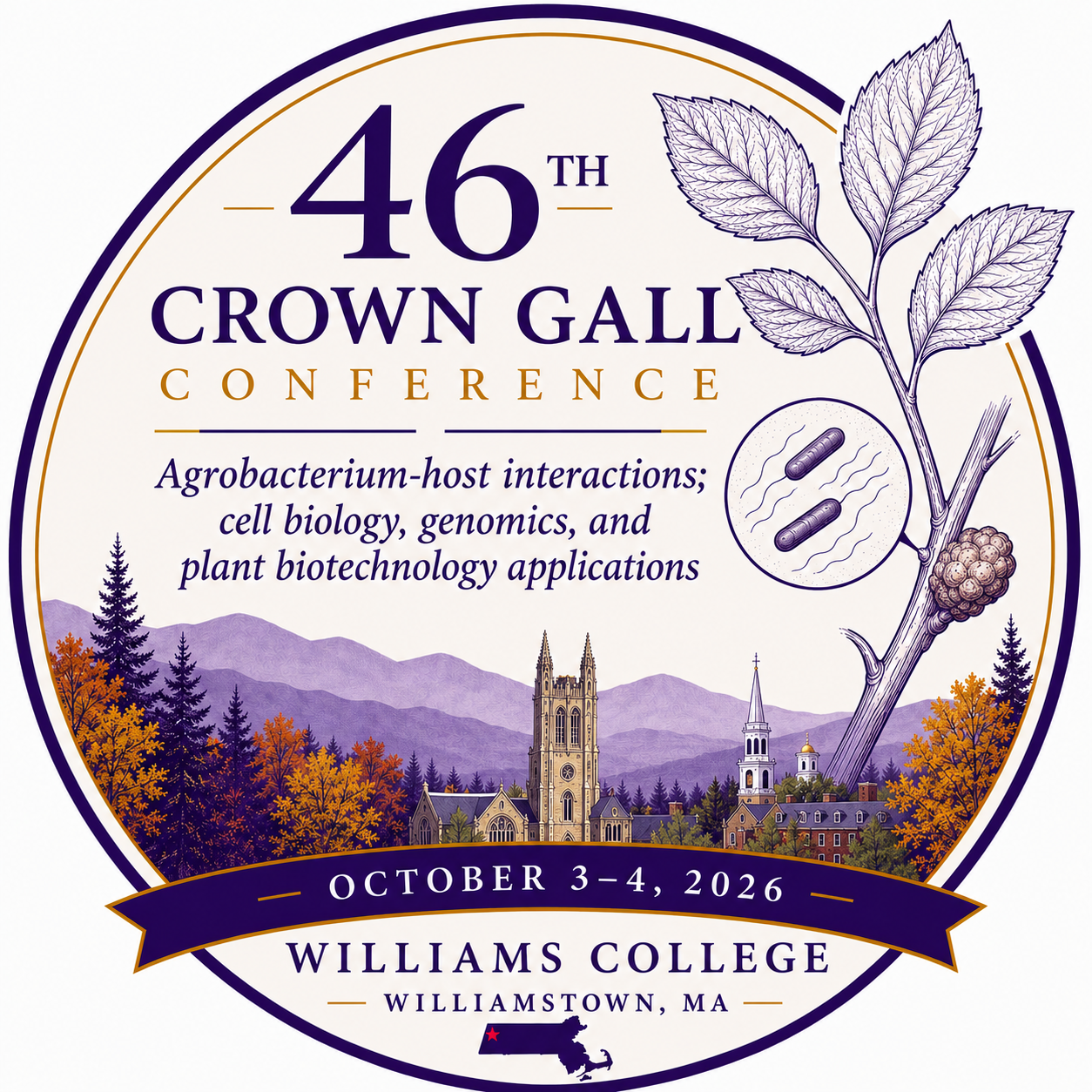 46th Annual Crown Gall Conference logo